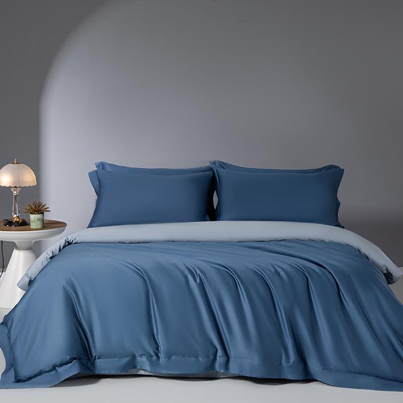 Комплект из 4-х частей одеяла Duo Xi Ai Mei Nordic Light Luxury из длинноволокнистого хлопка 60-го калибра