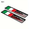 2 шт. Италия Ограниченная серия Наклейка с флагом Эмблема Значок Украшение Автоаксессуары Итальянский для Мотоцикла Мотобайка Автомобиля Велосипеда Грузовика S