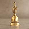 Vintage Brass Bell Charm Pendant Diy Keychain Pendant Home Decoration Craft