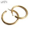 Punk Fashion 70mm Diameter Wide Big Hoop Earrings For Women Statement Earrings Brincos Jewelry Accessories