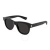 Saint Laurent Black Square Unisex Sunglasses Sl 571 006 51