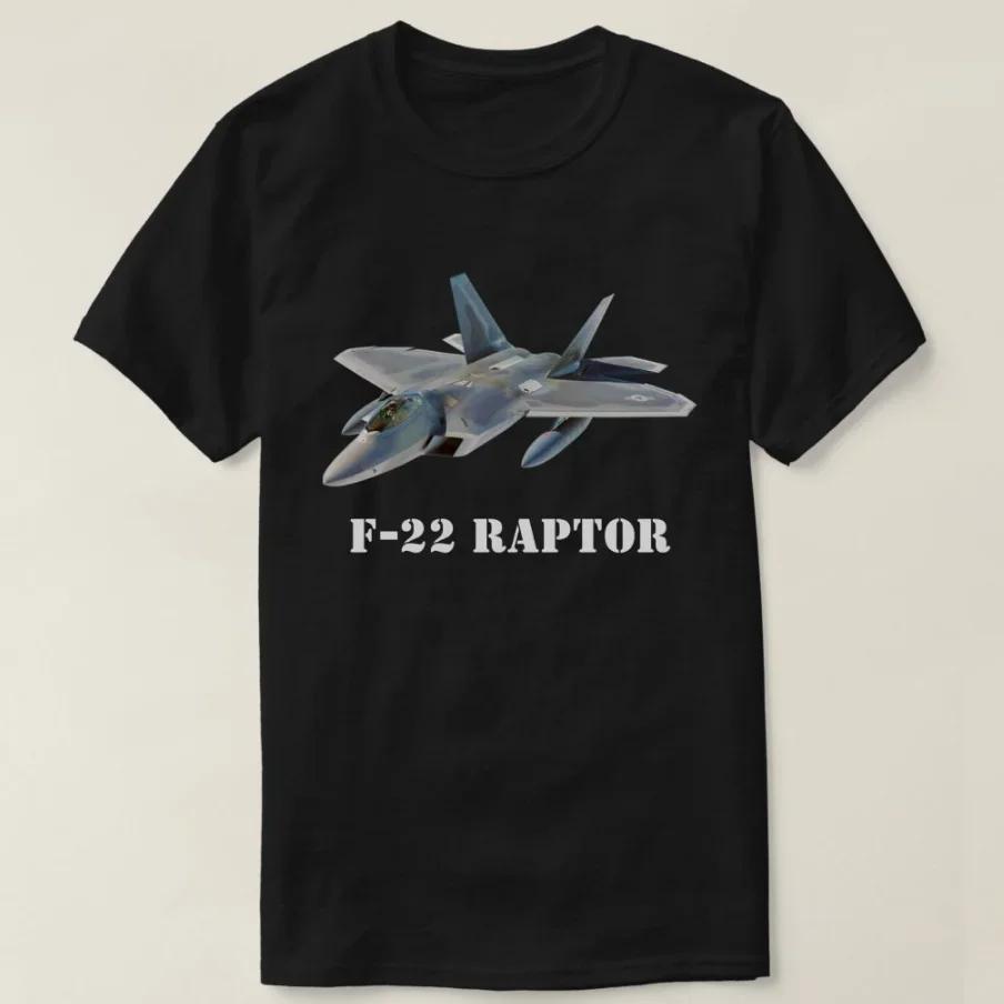 USA Army F22 Raptor Fighter Jet Unisex TShirt Short Sleeve Casual 100 Cotton ONeck Summer Tees