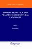 Книга Formal Semantics and Pragmatics for Natural Languages : 4