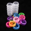 10Pcs Portable Mini Travel Contact Lenses Case Holder Box Storage Container