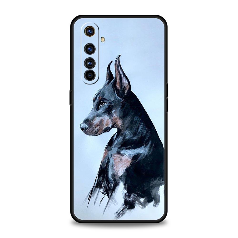 Чехол для телефона Doberman для Realme C67 C63 C55 C53 C35 C25 C21 GT 2 3 5 6 10 11 12 13 Pro Plus 5G Мягкий ТПУ Чехол для телефона Fundas Capa Сумка