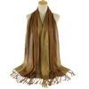 Women Gold Cotton Solid Color Muslim Head Scarf Shawls and Wraps Pashmina Bandana Female Foulard Ladies Hijab Stores