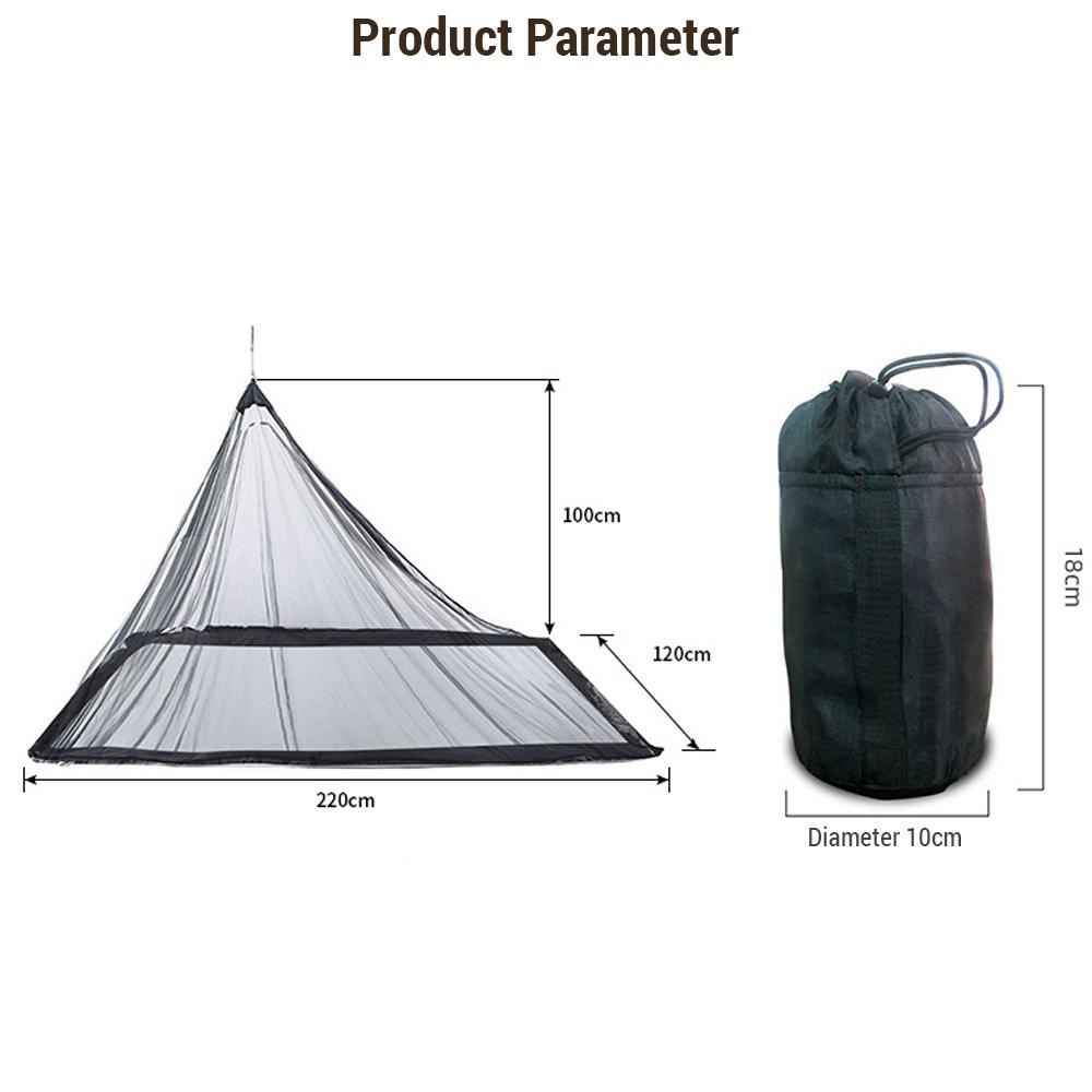Кемпинговая кровать с москитной сеткой, компактная и легкая сетчатая палатка для кемпинга, пеших прогулок, треугольная форма на открытом воздухе