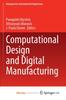 Книга Computational Design and Digital Manufacturing
