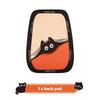 Cute Cartoon Car Seat Cushion Personality Cat Pattern Men's Women's Car Seat Cover Interior Accessories Four Seasonal Universal