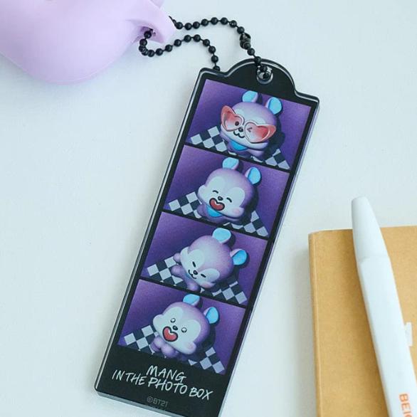 BT21 Брелок для ключей MANG Basic Series 4 с огранкой