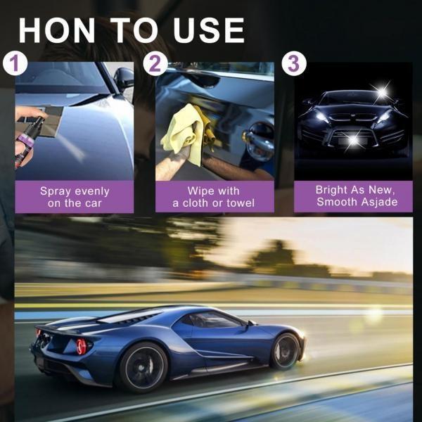 1 шт./2 шт. спрей для автомобильного покрытия, спрей с высокой защитой 3 в 1, спрей для быстрого автомобильного керамического покрытия 3 в 1 с высокой защитой, автомобильный спрей с высокой защитой 3 в 1