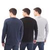 Nicce Mens Julian Long-Sleeved T-Shirt (Pack of 3)
