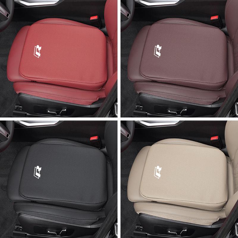 hijk1 Car Seat Cushion Height Increasing Cushion Accessories For VW GTI Polo Golf Passat Tiguan Jetta Beetle CC B6 Arteon/Car keychain