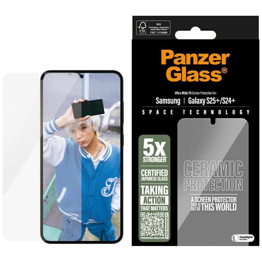 Szkło ceramiczne do Samsung Galaxy S25 Plus PanzerGlass Ultra-Wide