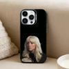 Певица B-Billie Чехол для телефона для iPhone17, 16,15,14,13,12 Pro Max Черный Конфетный Матовый Ударопрочный Чехол