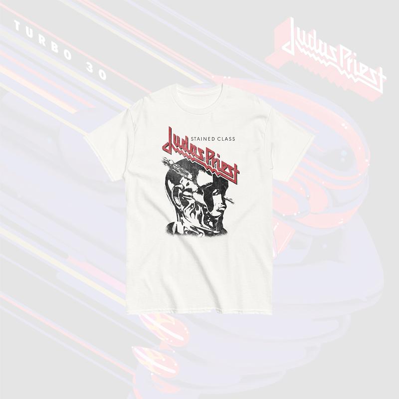 Мужская летняя хлопковая повседневная футболка с круглым вырезом, с графическим принтом JUDAS PRIEST, в стиле классического рока, хэви-метал, мужской рок-топ с коротким рукавом