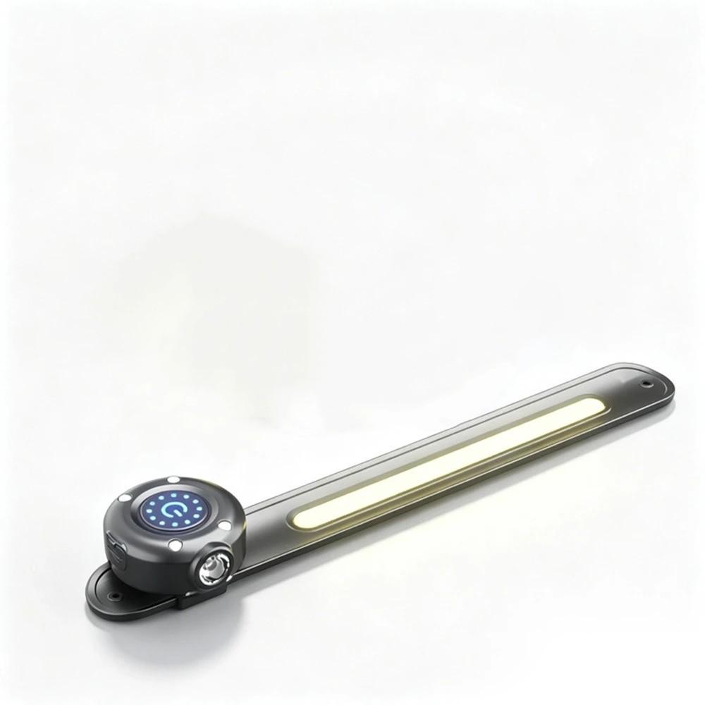 Multifunctional Wrist Flashlight Dual Source Hands-Free Flashlight Mini Portable Torch Camping