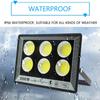 NEW 50/100/200/300/400/500W Led FloodLights AC 175-265V Outdoor Wall Flood lights Spotlight IP66 Waterproof LED Street Lamps HOT