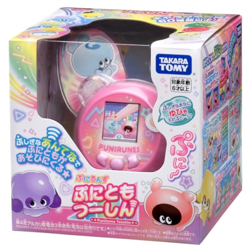 [Бонус от производителя в комплекте] Takara Tomy Punirunz Puni Tomotsushin Розовый с картой Puni