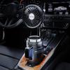 New Cup Holder Fan Large Insulated For Truck Van Vehicle