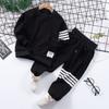 Autumn Winter Spring Boy Sportswear Cotton Long Sleeve Kid Clothing Sets Children Sweater Hoodies Boy Overall 2 3 4 5 6 7 8 Year