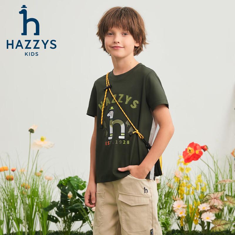 HAZZYS Детская футболка с коротким рукавом быстросохнущая