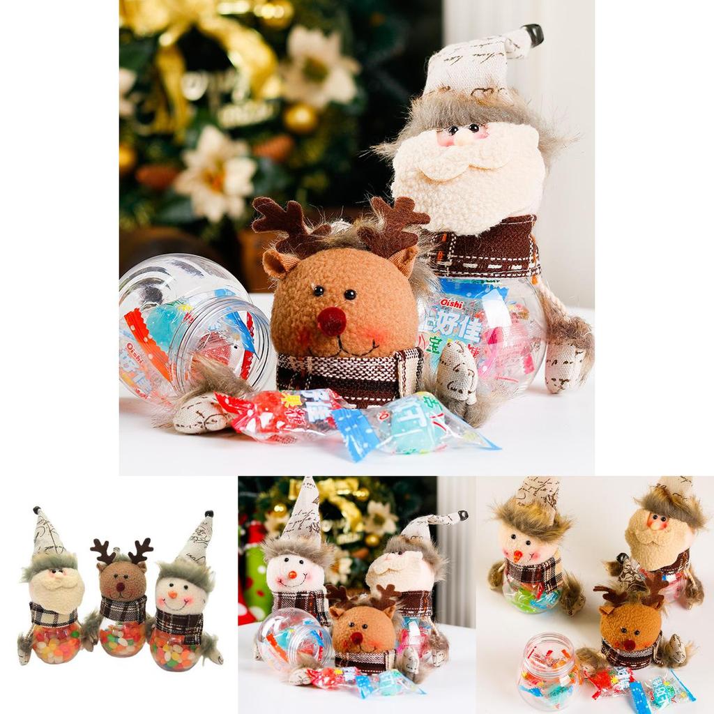Delightful Christmas Candy Jar With Whimsical Reindeer For Kids Holiday Celebrations