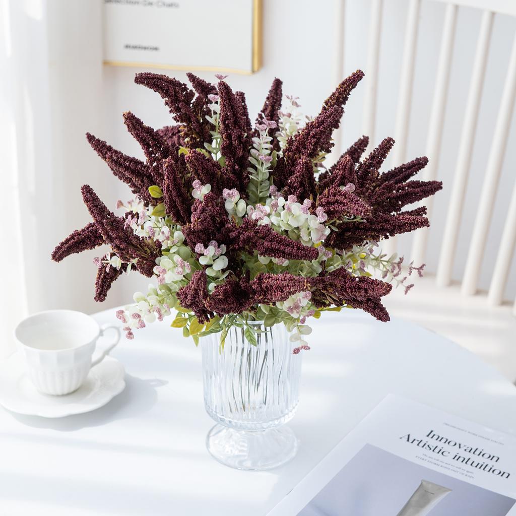 Шелковые Искусственные Цветы Пузырь Свадьба Дом Комната Декор Улица Двор Сад Венок Букет Невесты День Рождения Прекрасный Реквизит для Фотографии