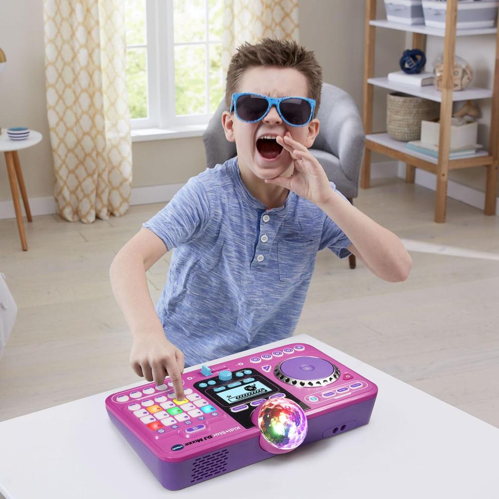 VTech Kidi Star DJ розовый микшер,