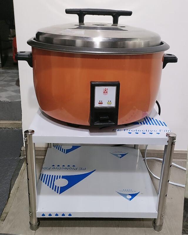 Cream Style Wooden 1-Barrel Floor-Standing Storage Rack