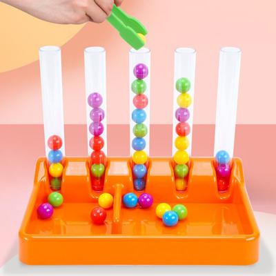Классификация по цвету Пазл Настольная игра Обучающая игра Игра на сопоставление шариков Монтессори Детские подарки