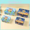 Pattern Iron Cartoon Box For Desk Drawer And Home Office Decoration Storage