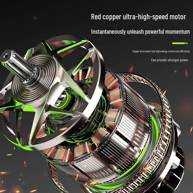 De Yun Cordless Brushless Turbine Blower CN plug (adapter included)