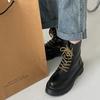 Женские домашние ботинки мотоциклетные повседневные туфли женские кожаные минималистичные классические панк женские туфли Мэри Джейн готические ботинки на платформе женские