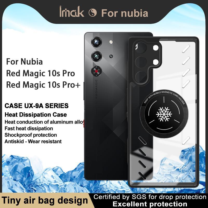 Для Nubia Red Magic 10s Pro Plus 5G Чехол для телефона IMAK CASE Серия UX-9A Чехол с теплоотводом