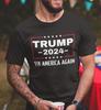 Donald Trump Shirts Political T-shirts Funny Trump 2024 Shirt Fix America Again