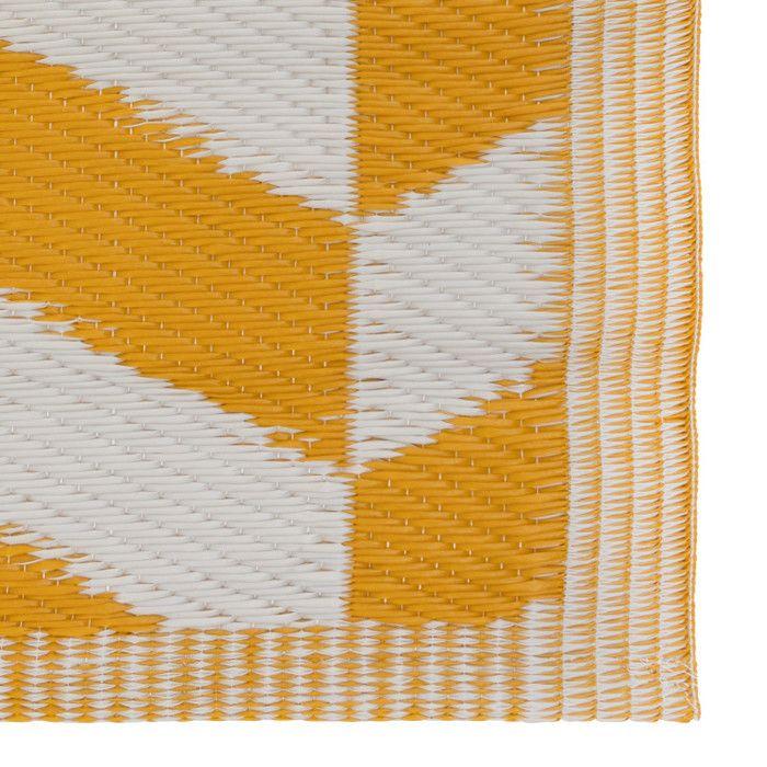 Уличный ковер с геометрическим рисунком 90 x 180 см Atmosphera - Geometric Ochre