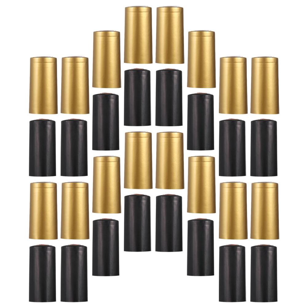 200 шт. Термоусадочные колпачки для бутылок Термоусадочные колпачки Уплотнительные колпачки для бутылок Термоусадочная пленка для бутылок