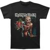 Men's Iron Maiden Book Of Souls European Tour V.1 T-shirt X Black