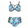 High-Waisted Hawaiian Bikini Swimsuit 3Xl
