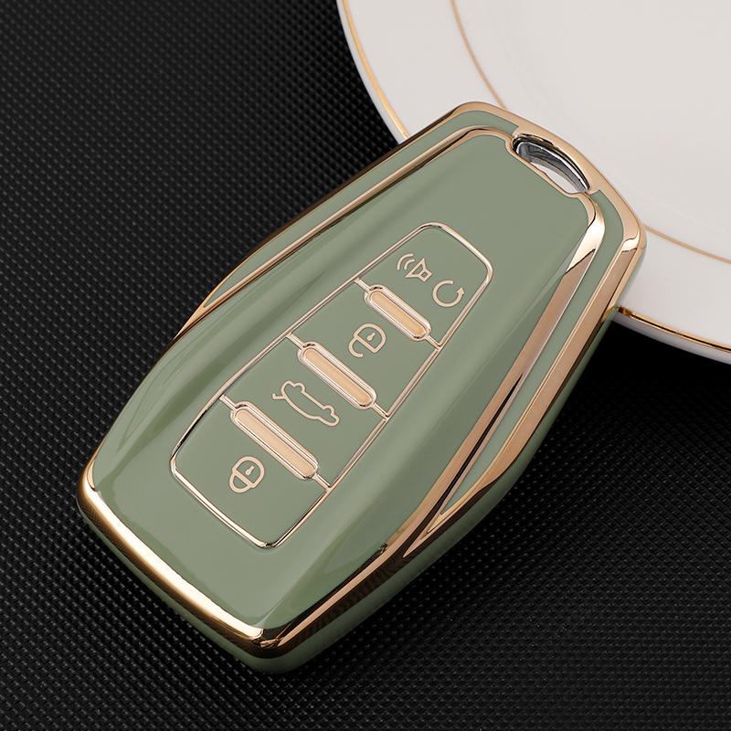 New TPU Car Remote Key Case Cover Shell For Geely Coolray 2019-2020 Atlas Boyue NL3 Emgrand X7 EX7 SUV GT GC9 Borui Accessories