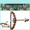 Пластиковый лук и стрелы Minecraft для детей Прочный и веселый игровой процесс в стиле Minecraft