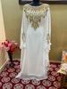 Farasha Dress Islamic Dubai Kaftan Moroccan Hand Work Gown Abaya Stylish Long