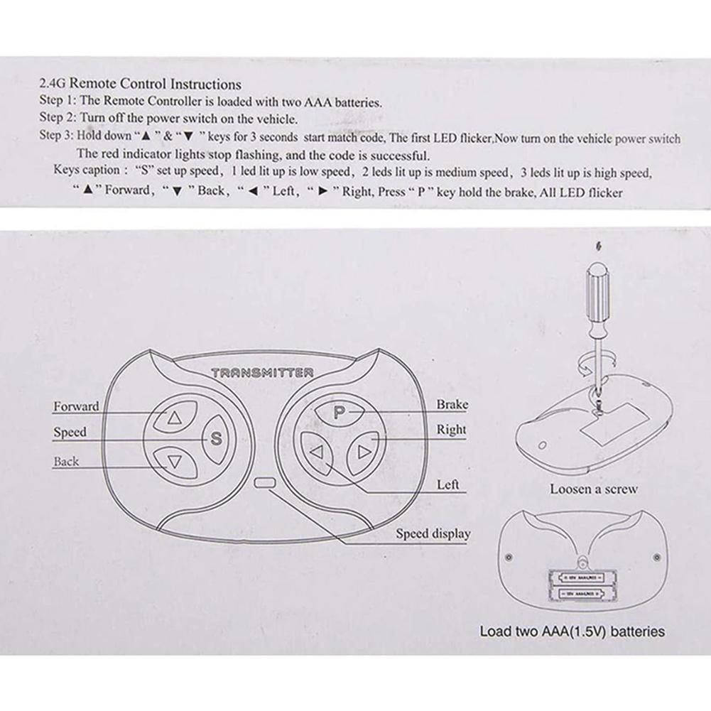 JR1625RX-12V Receiver For Children Electric Car 2.4G Transmitter Children's Electric Toy Car -Bluetooth Remote Control Box