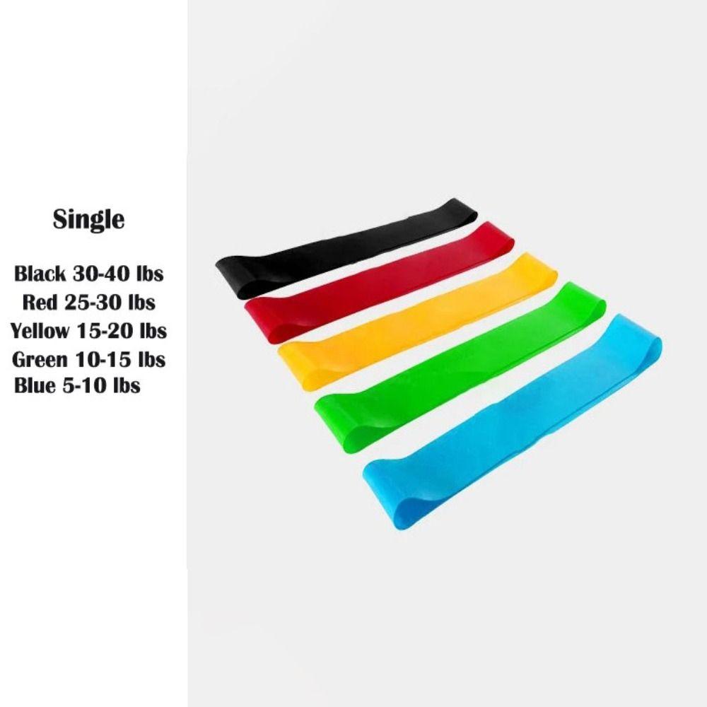 Fitness Workout Equipment Rubber Resistance Bands Portable Yoga Elastic Band Yoga Tension Belt