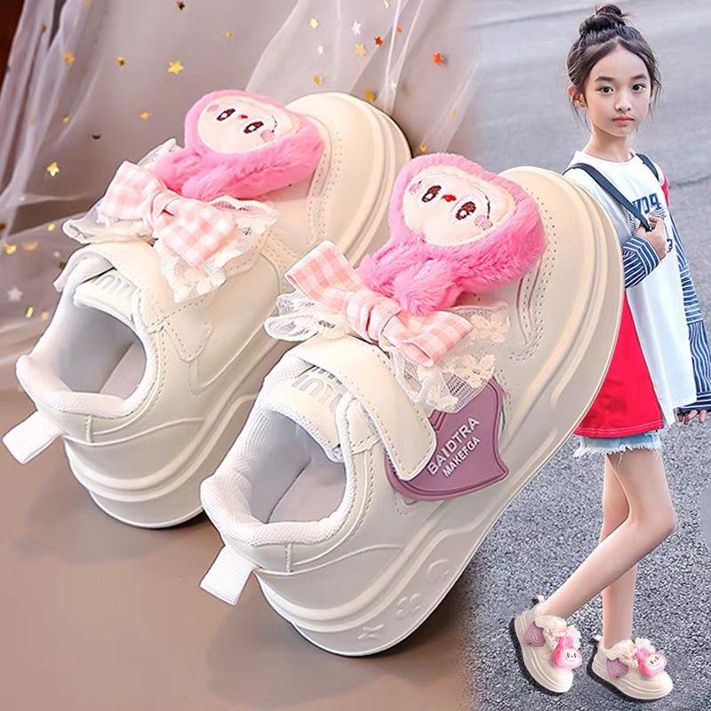 Детская спортивная обувь, Весенне-осенние повседневные кроссовки на мягкой подошве, Легкие кеды для девочек