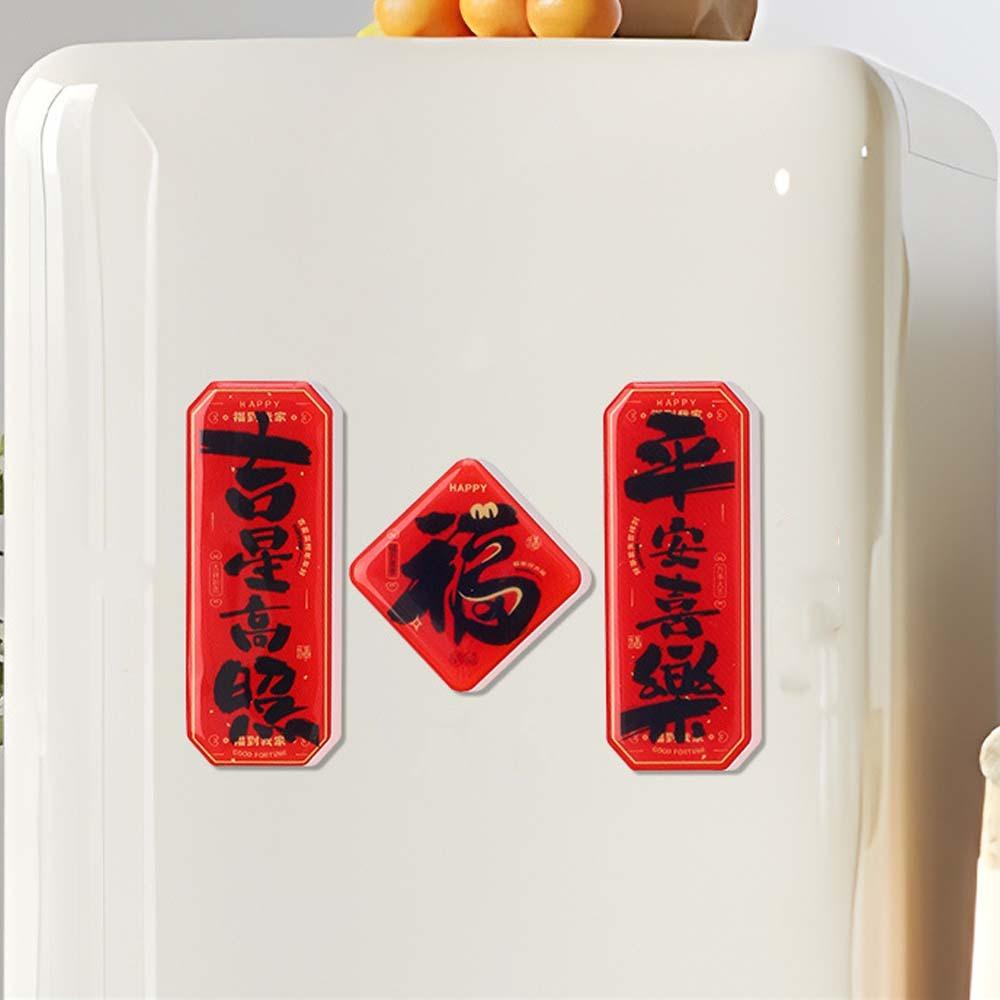 Китайские магниты на холодильник 2025 года Змеи, традиционные товары для праздника весны, декор для дома и гостиной