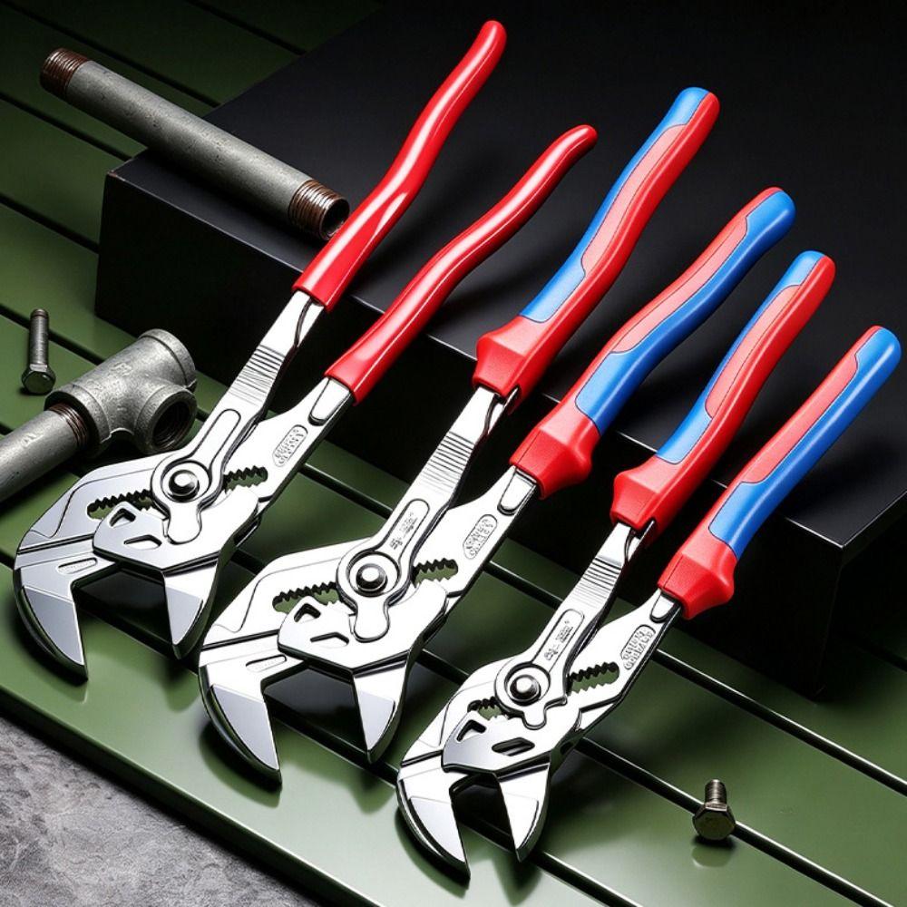 Adjustable Clamp Water Pump Pliers Eagle Beak Design Large Opening Pipe Clamp Household Repair