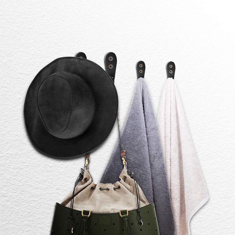 8PC Coat Hooks for Wall Heavy Duty Hooks for Hanging Coats No  Hooks Wall Mounted with Screws for Key Towel Bags