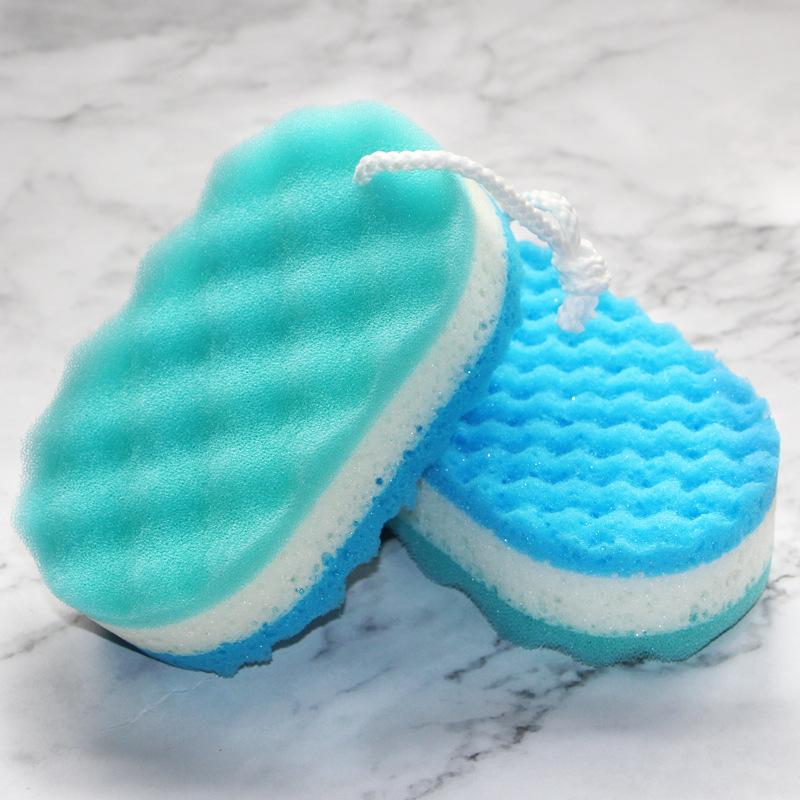Мягкая губка для ванны, скраб для тела, мочалка, массажная щетка, мочалка для тела, скруббер для кожи, расслабляющий отшелушивающий уход за кожей, аксессуары для душа